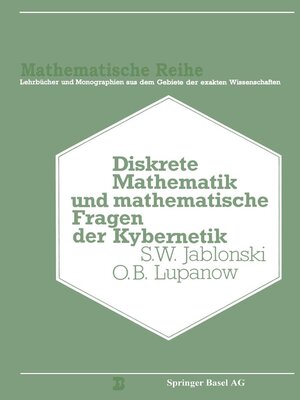 cover image of Diskrete Mathematik und Mathematische Fragen der Kybernetik